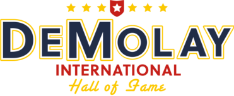 Demolay Hall of Fame Logo